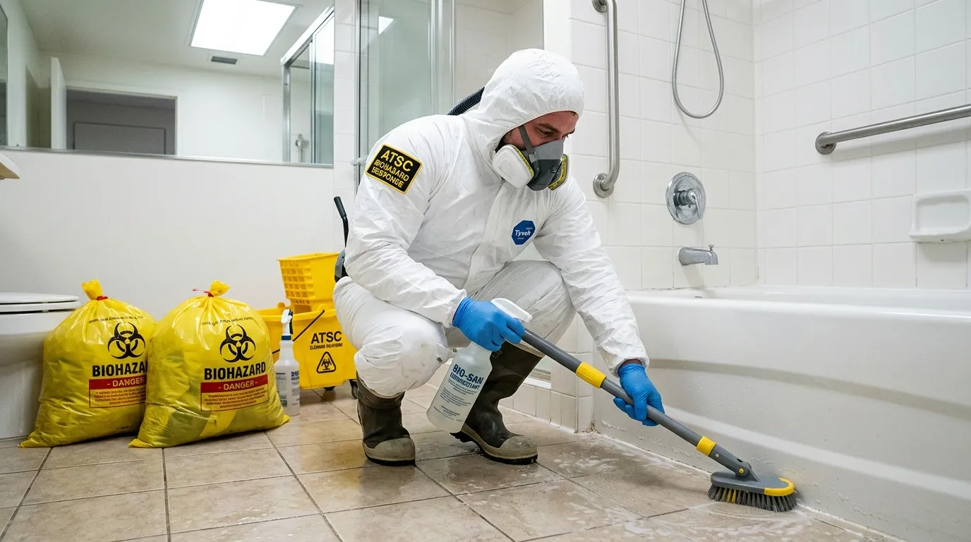 Decontamination equipment deployed for Blood Cleanup in Laurel